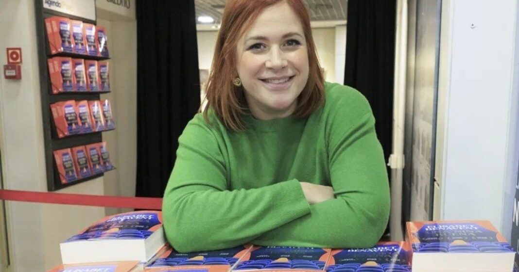 Elísabet Benavent en la presentación de su serie