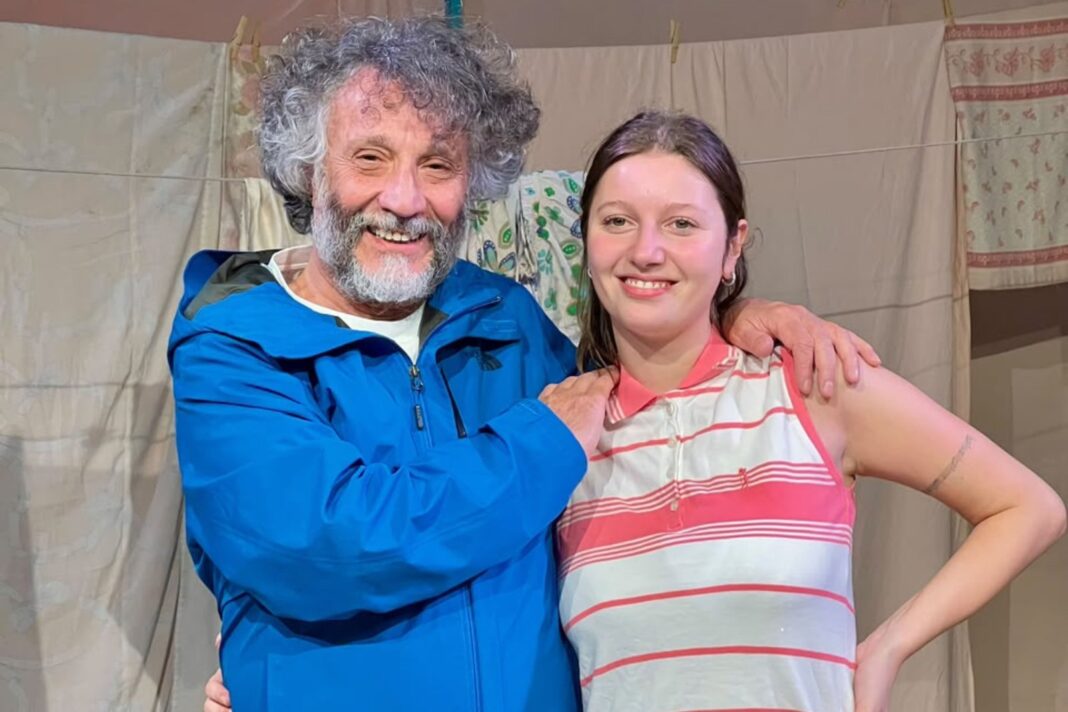 Fito Páez en una función de La Pilarcita