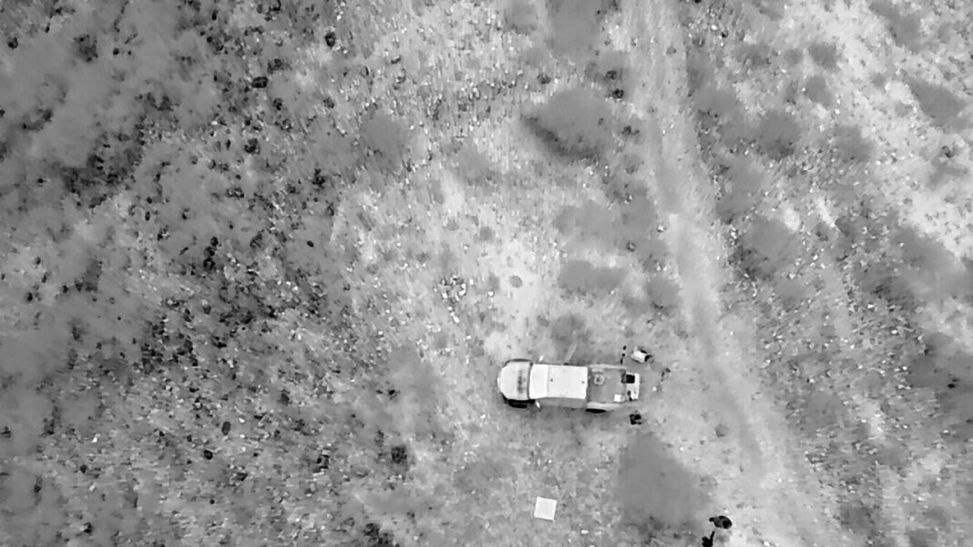 Operativo de rescate en Los Reyunos con drones de la Policía de Mendoza