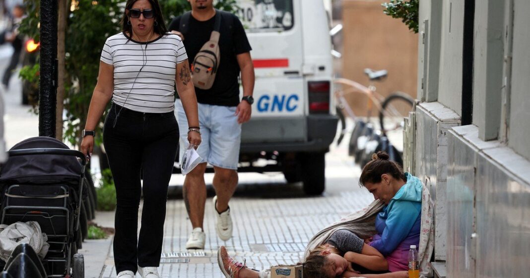 Personas en situación de pobreza en Argentina