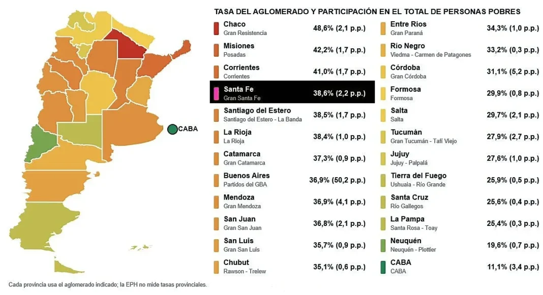 Personas caminando en una calle de la ciudad de Santa Fe