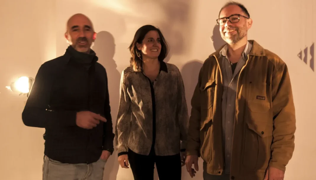 Trío de jazz Giménez López-Di Renzo-Ruggieri en el escenario del Teatro El Círculo