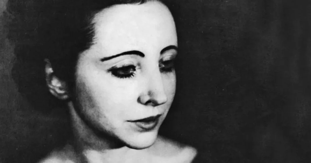 Retrato de Anaïs Nin, escritora conocida por su exploración del erotismo y la sexualidad femenina
