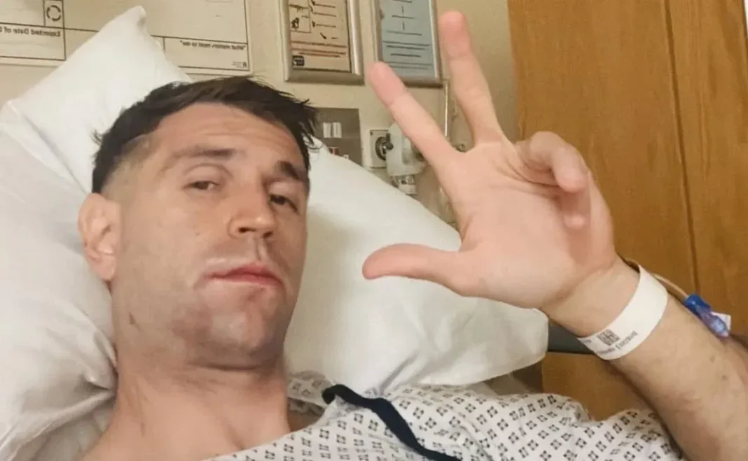 Emiliano Dibu Martínez arquero argentino operado