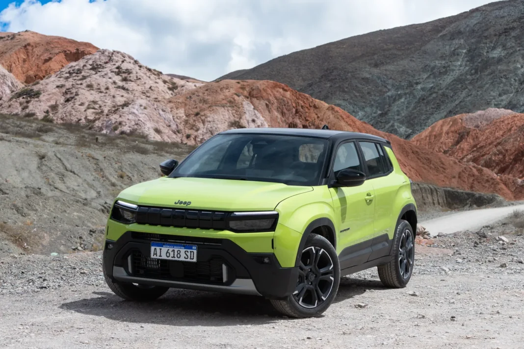 Jeep Avenger, SUV compacto híbrido presentado en Argentina