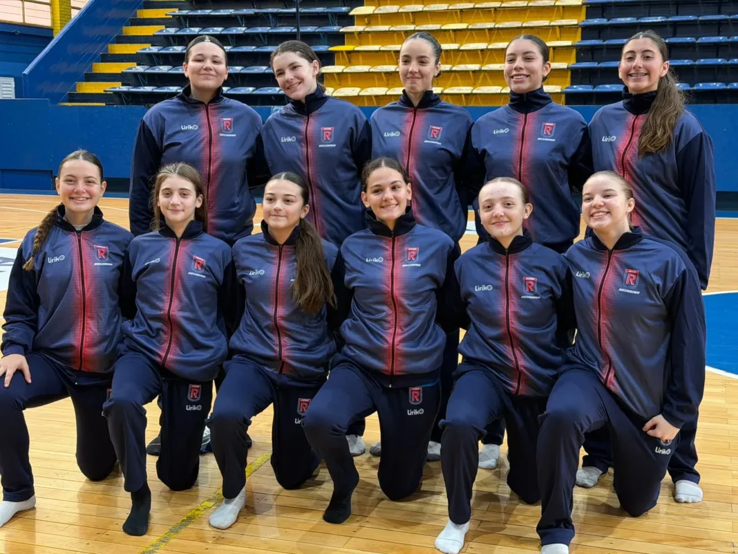 Partido de básquet femenino U15 entre Rosarina y Rafaelina B